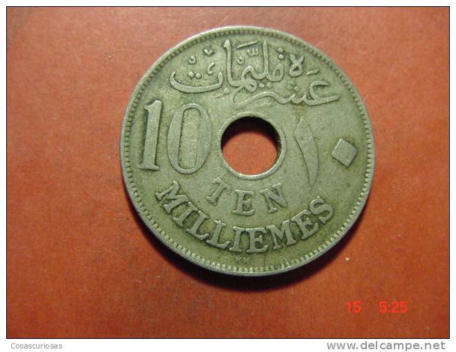 538   EGYPT EGYPTE EGIPTO  5 MILLIEMES   AÑO / YEAR  1917   FINE+   OTHERS IN MY STORE - Egipto