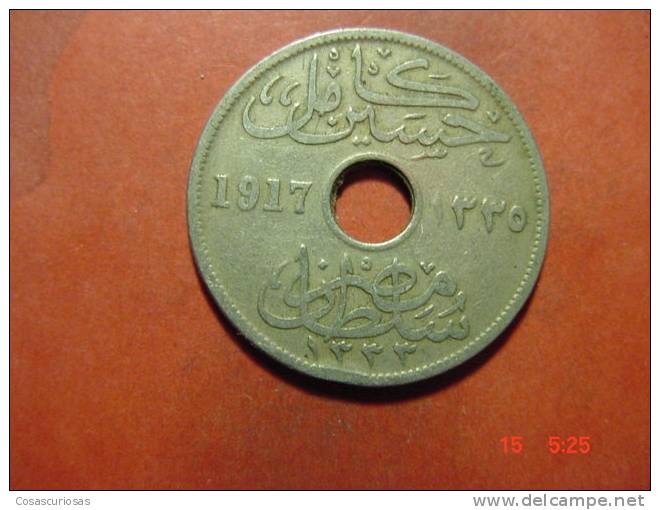 540   EGYPT EGYPTE EGIPTO  5 MILLIEMES   AÑO / YEAR  1917   FINE   OTHERS IN MY STORE - Aegypten