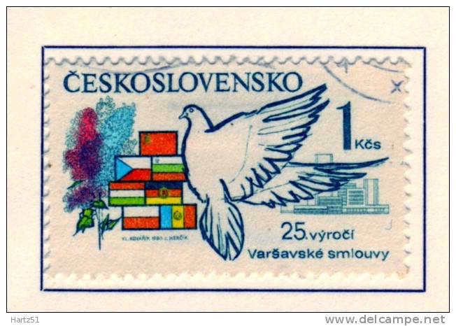 Tchécoslovaquie, CSSR : N° 2394/2397   (o)     2 SCANN - Used Stamps
