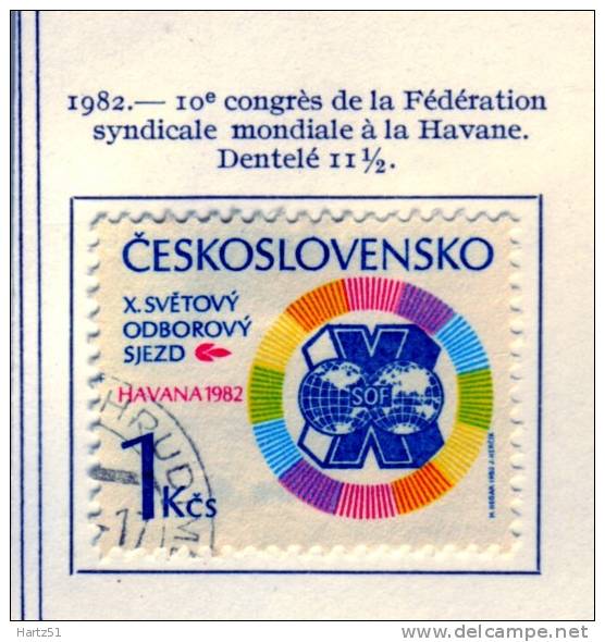 Tchécoslovaquie, CSSR : N° 2478   (o) - Usados