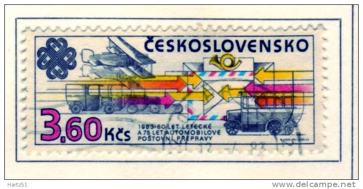 Tchécoslovaquie , CSSR : N° 2528   (o) - Usados