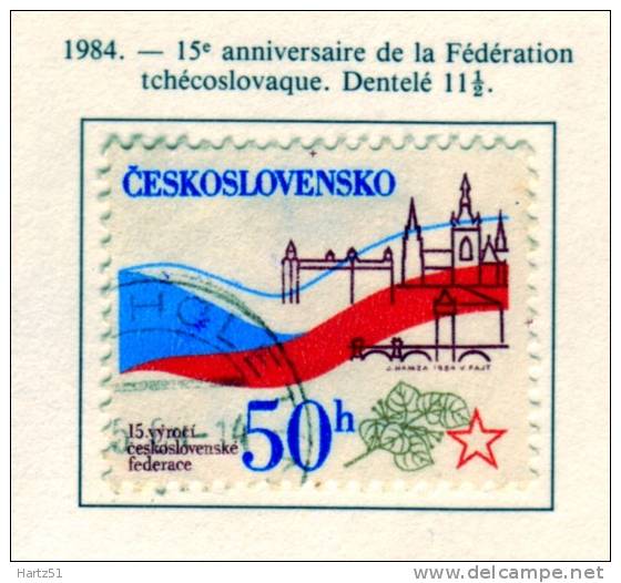 Tchécoslovaquie , CSSR : N° 2567   (o) - Oblitérés
