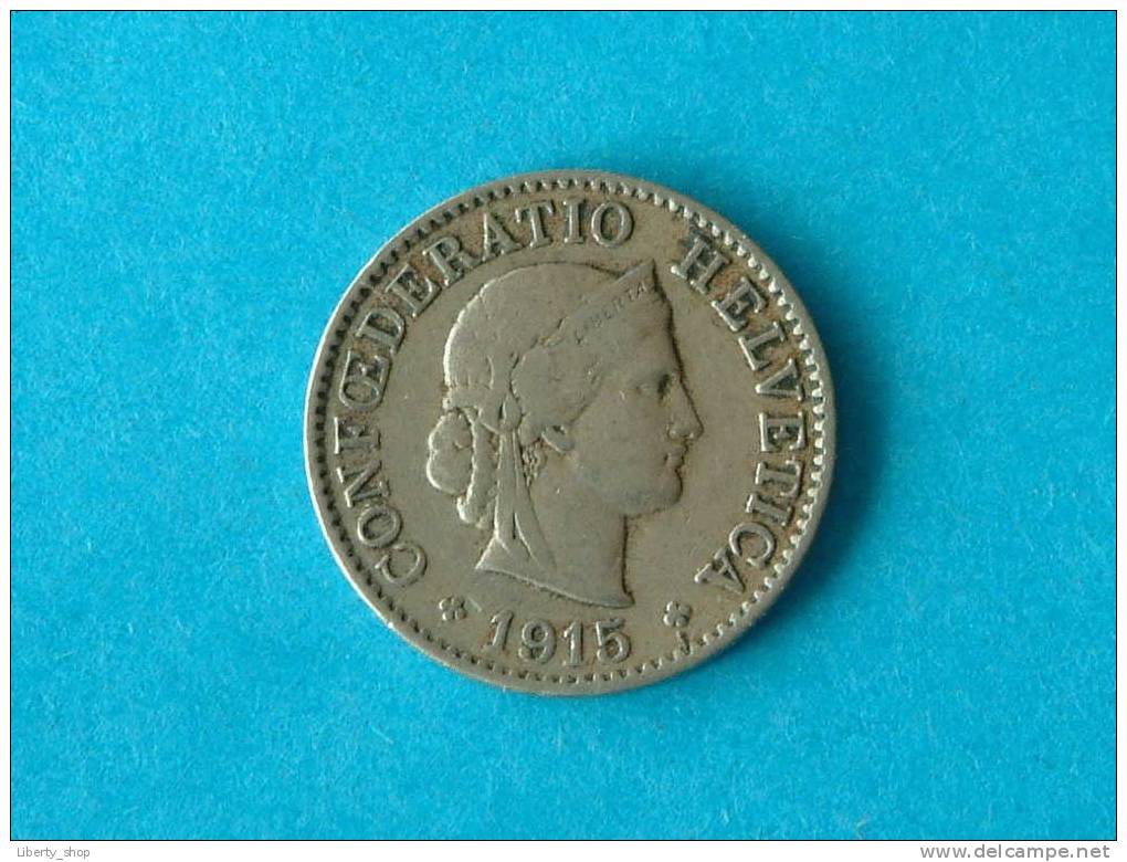 5 RAPPEN - 1915 B ( For Grade, Please See Photo ) ! - Other & Unclassified