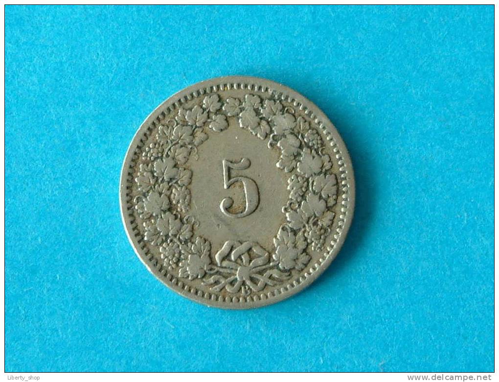 5 RAPPEN - 1915 B ( For Grade, Please See Photo ) ! - Other & Unclassified