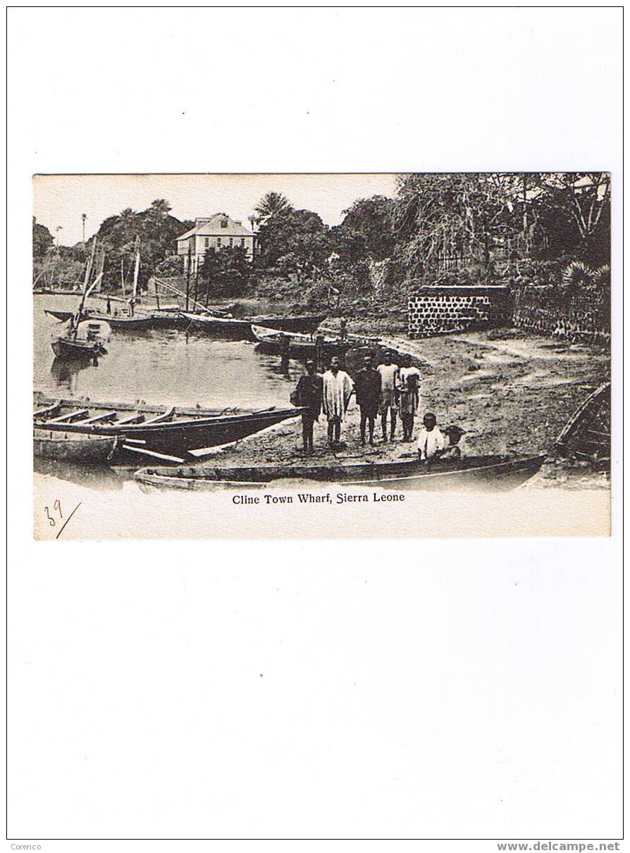 FREETOWN   C 55  Cline Town Warf - Sierra Leona