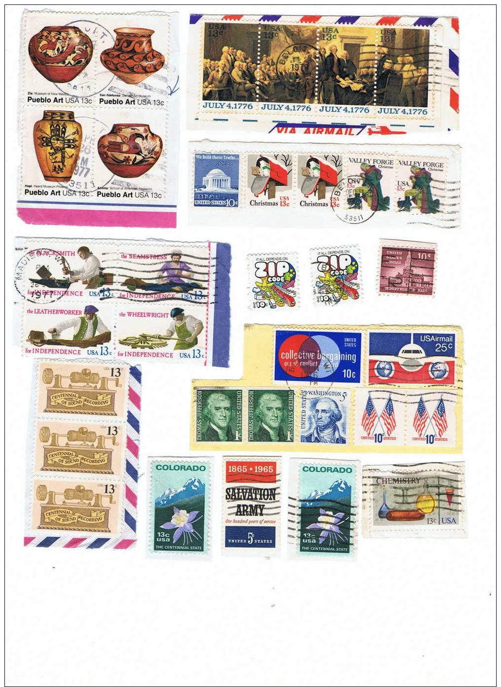 LOT - Used Stamps