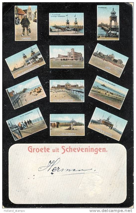 ANSICHTKAART SCHEVENINGEN (569) DIVERSE AFBEELDINGEN - Scheveningen