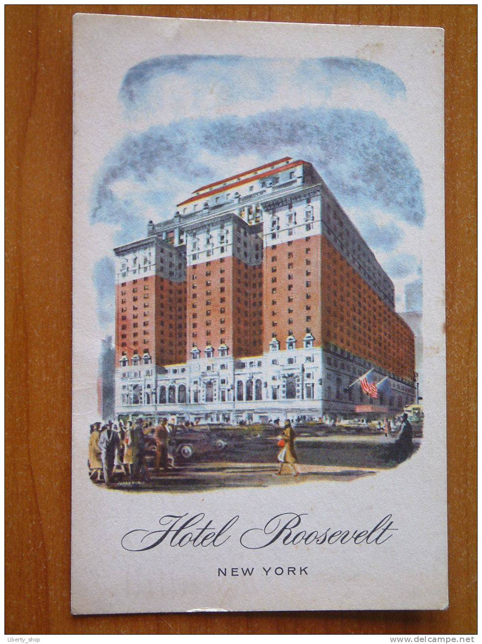 HOTEL ROOSEVELT - NEW YORK - Anno 1957 ( Zie Foto Details ) !! - Autres & Non Classés