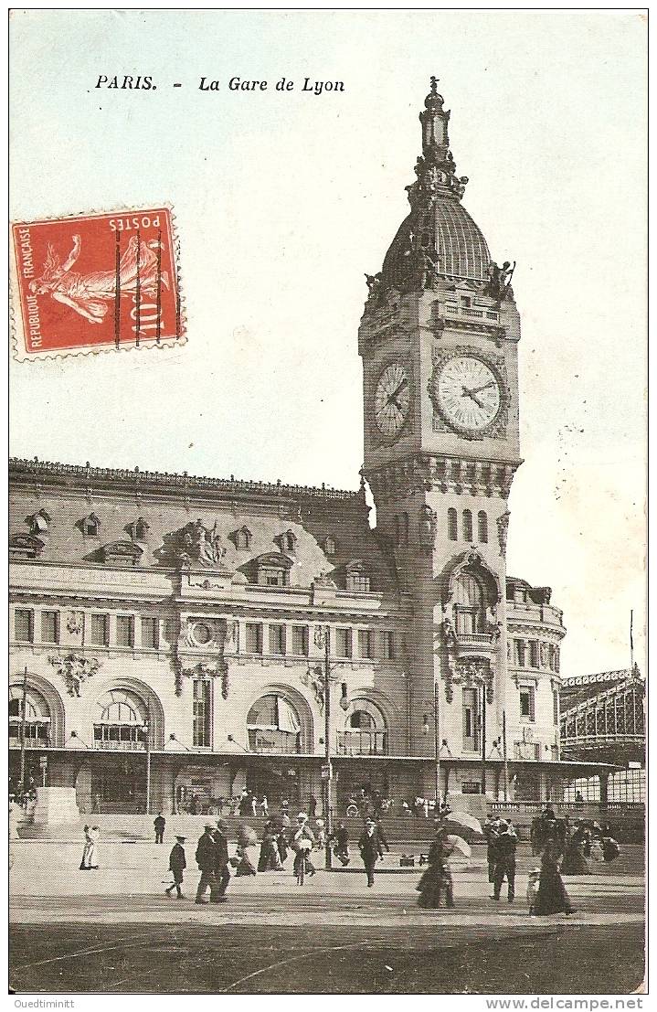 Paris.Gare De Lyon. - Stazioni Senza Treni