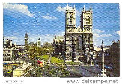 LONDON WESTMINSTER ABBEY - 10.8.1966 - Westminster Abbey