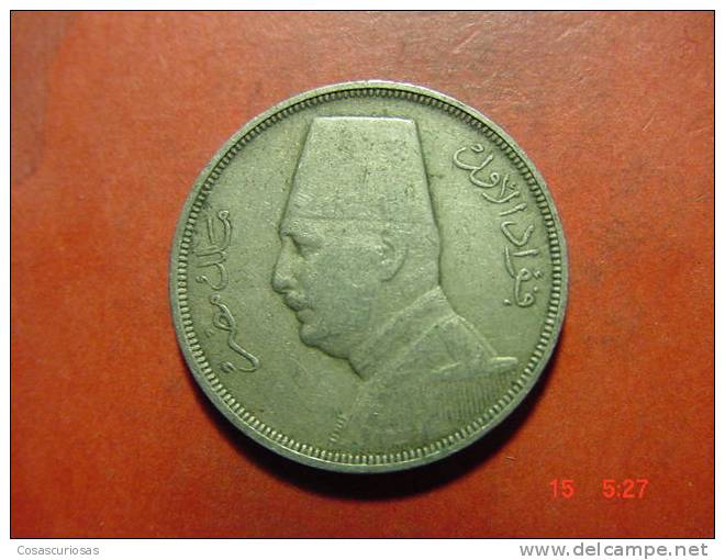 556  EGYPT EGYPTE EGIPTO   10 MILLIEMES  AÑO / YEAR  1935  VF  OTHERS IN MY STORE - Egypt