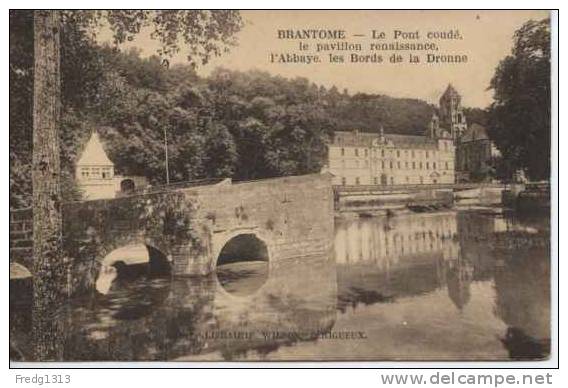 Brantome - Pont Coude Et Abbaye - Brantome