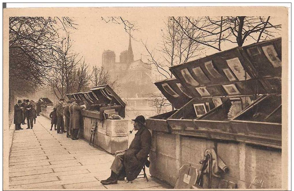 Cpa 75 PARIS - Les Bouquinistes Du Quai De La Rapée - Petits Métiers à Paris