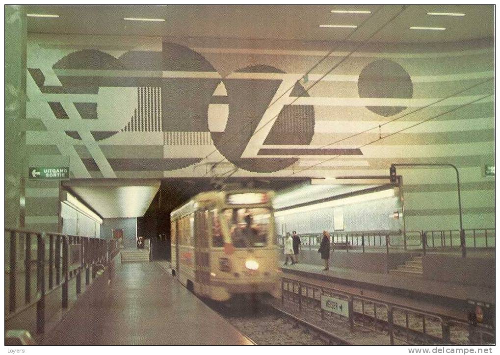 BRUXELLES  (métro).  -  L.5  -  "Diamant".   -    BRUSSEL  (metro)  -  L.5  -  "Diamant". - Metro