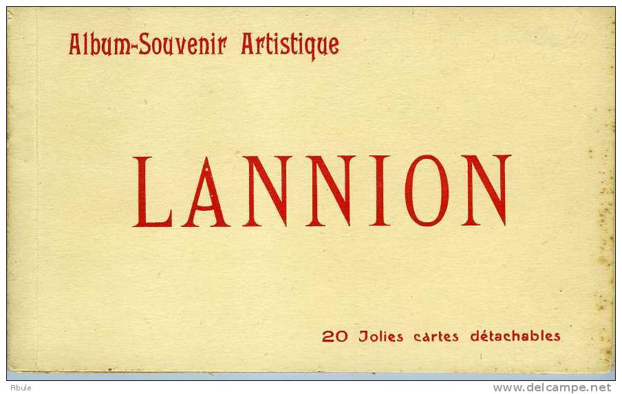 22 - LANNION  - Carnet Neuf De  20 Cartes - Lannion