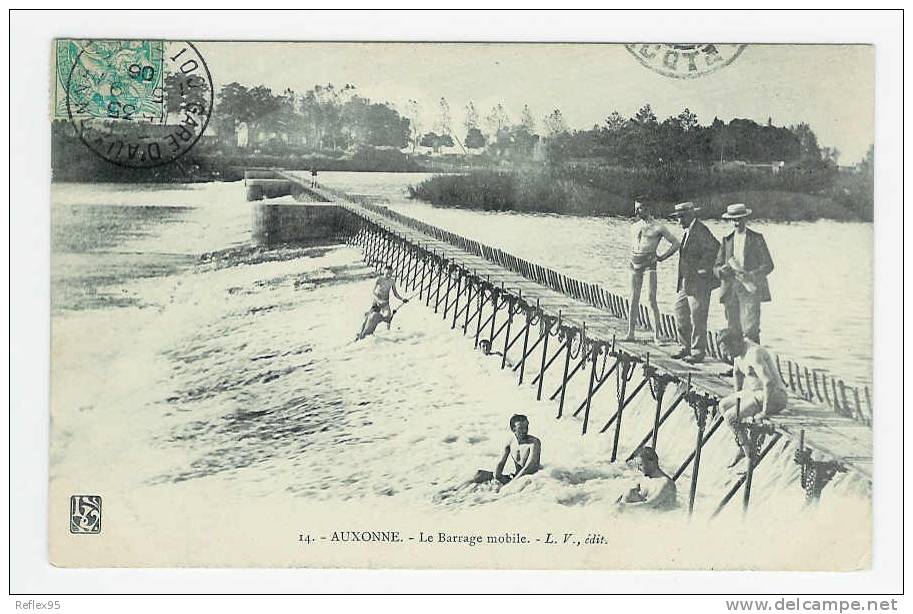 AUXONNE - Le Barrage Mobile - Auxonne