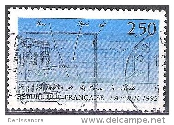 France 1992 Yvert 2736 O Cote (2012) 0.30 Euro Exposition Universelle Seville Cachet Rond - Gebruikt