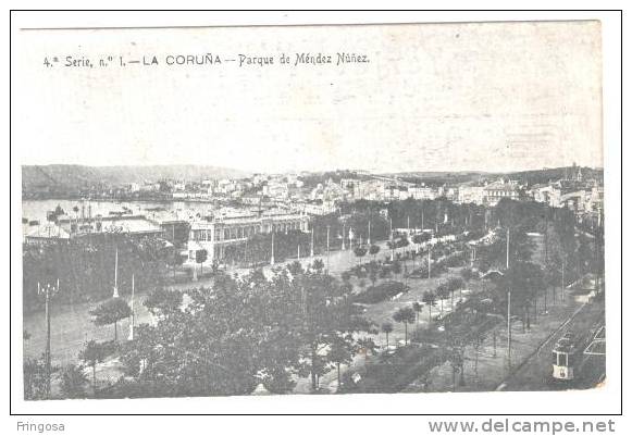 SPAIN LA CORUÑA PARQUE DE MÉNDEZ NÚÑEZ : C0007 - La Coruña