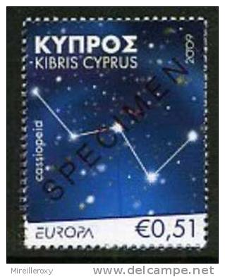 SPECIMEN CHYPRE  EUROPA 2009 ETOILE - 2009