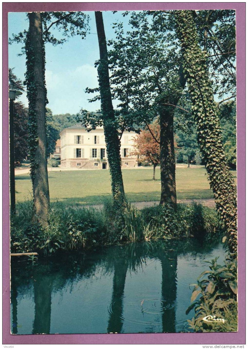 GIF SUR YVETTE - Le Parc. Ed. Combier N° Ci.114. Circulé 1973. 2 Scans - Gif Sur Yvette