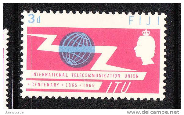 Fiji 1965 ITU Issue Omnibus 3p MLH - Fidschi-Inseln (...-1970)