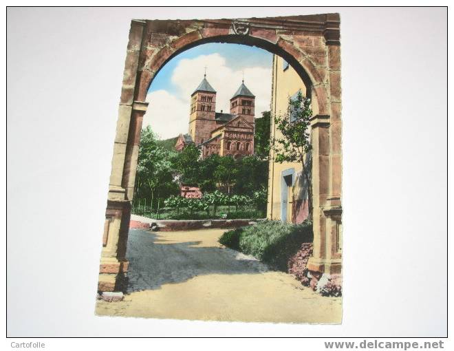 --1-- Carte Postale Abbaye De Murbach - Murbach