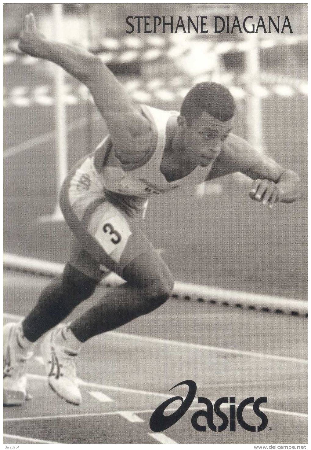 STEPHANE DIAGANA - Asics France - 59 Rue De La Garenne - 92318 SEVRES - Photo Bernard DAMAY - Atletiek