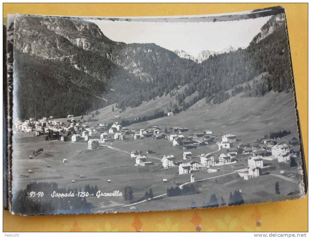 SAPPADA DI CADORE Granvilla 1958 BN VG - Belluno