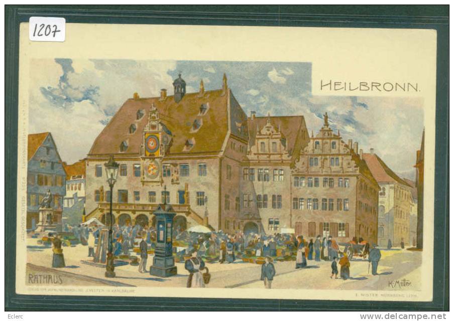 HEILBRONN  - LITHO -  TB - Heilbronn