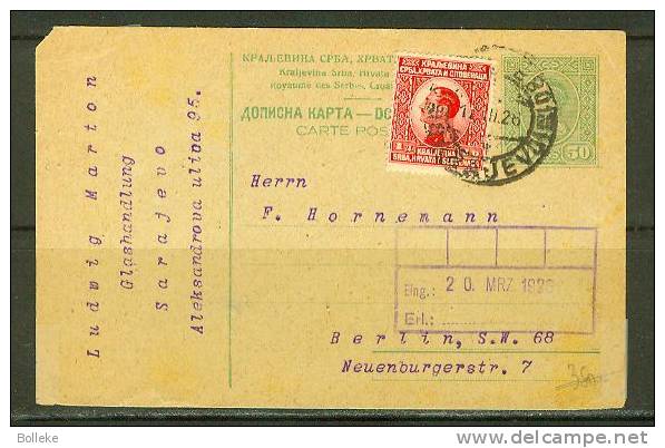 Yougoslavie  -  Entier Postal De 1925 - Cartas & Documentos