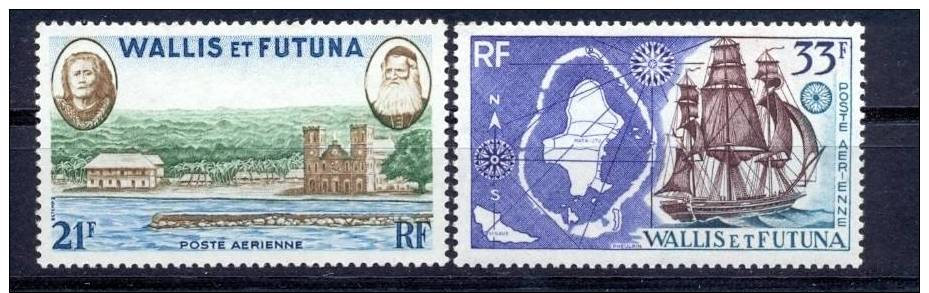 Wallis Und Futuna, ** , 1960, MiNr. 190, 191 / YT PA 16, PA 17 - Ungebraucht