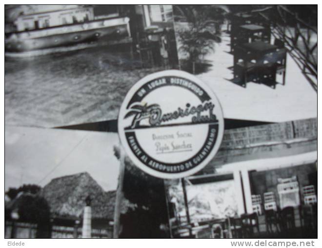 Guantanamo Pan American Club  Pepin Sanchez Real Photo Circulada 1955 Airport Panam - Cuba