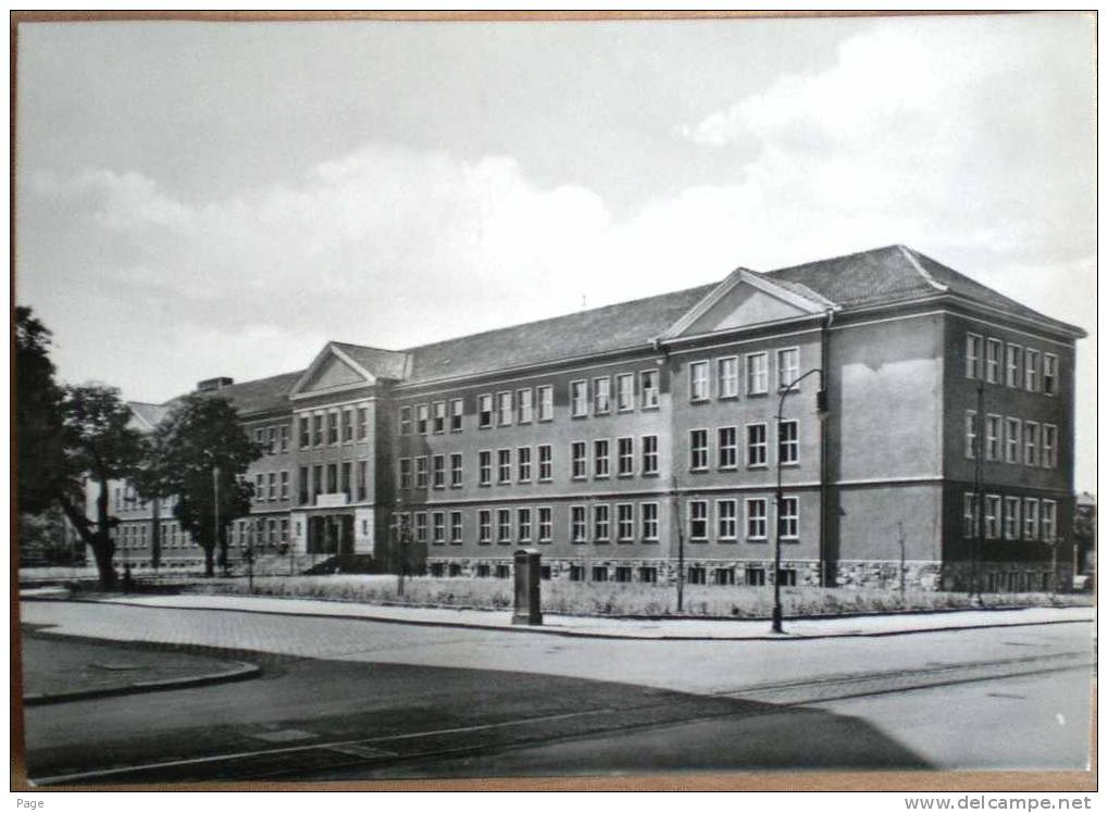 Gera, Die Enzianschule,1950-1960 - Gera