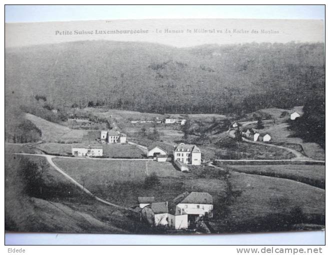 Le Hameau De Mullertal Vu Du Rocher Des Moulins - Muellerthal