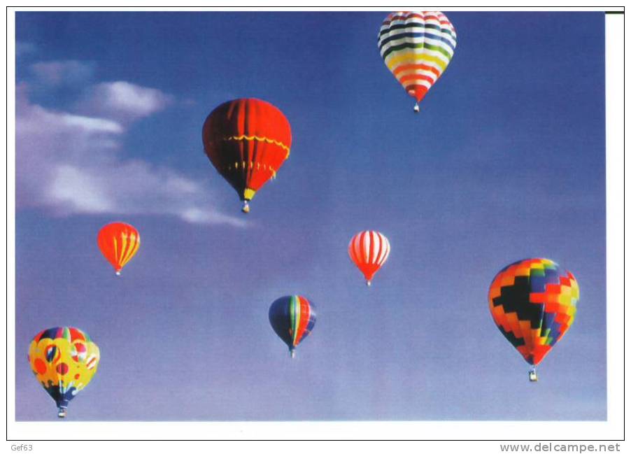 Aérostat ° Ballon à Air Chaud / Montgolfière / Balloon - Luchtballon