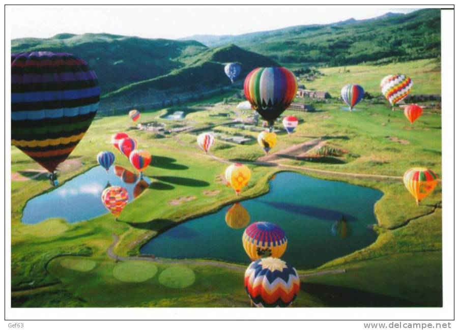 Aérostat ° Ballon à Air Chaud / Montgolfière / Balloon - Luchtballon