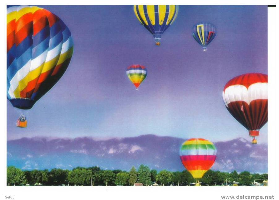 Aérostat ° Ballon à Air Chaud / Montgolfière / Balloon - Globos