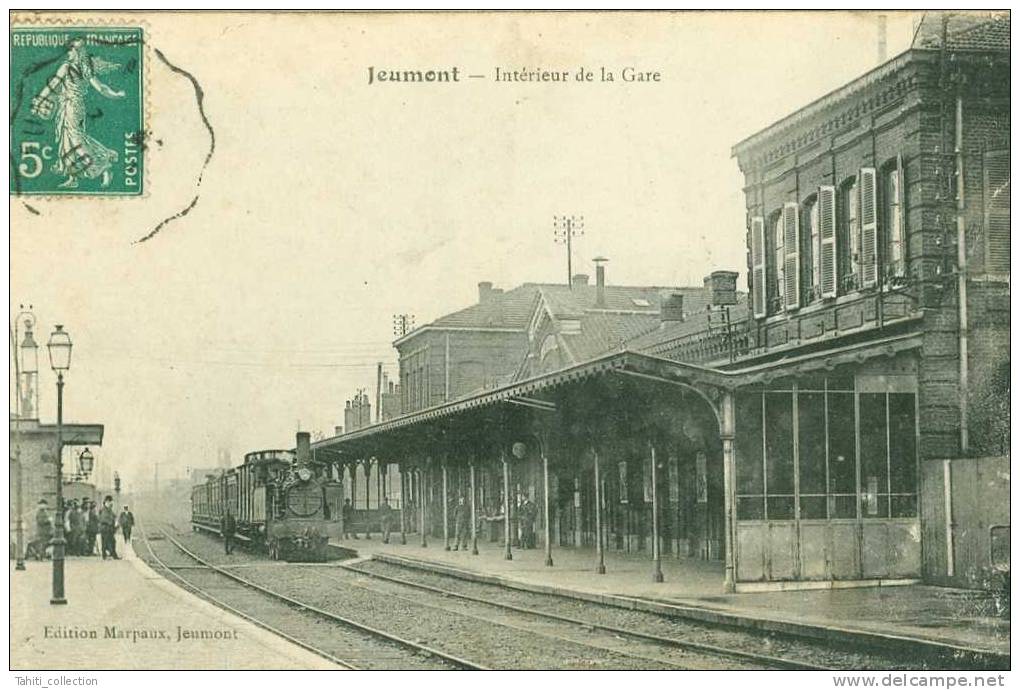 JEUMONT - Intérieur De La Gare - Jeumont