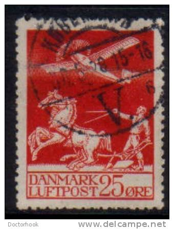 DENMARK   Scott #  C 3  VF USED - Poste Aérienne