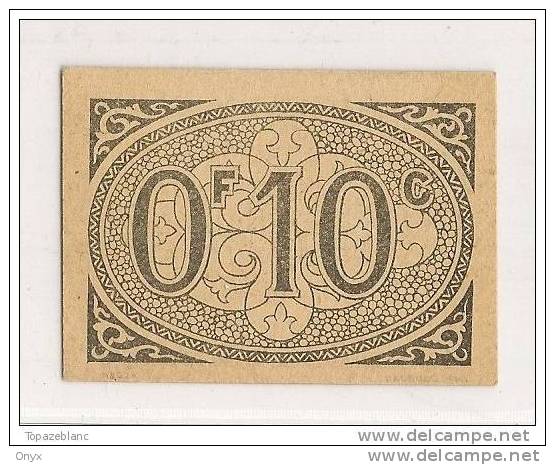 ALGERIE - CHAMBRE DE COMMERCE D'ALGER - 10 CENTIMES 1917 - NEUF - Algeria