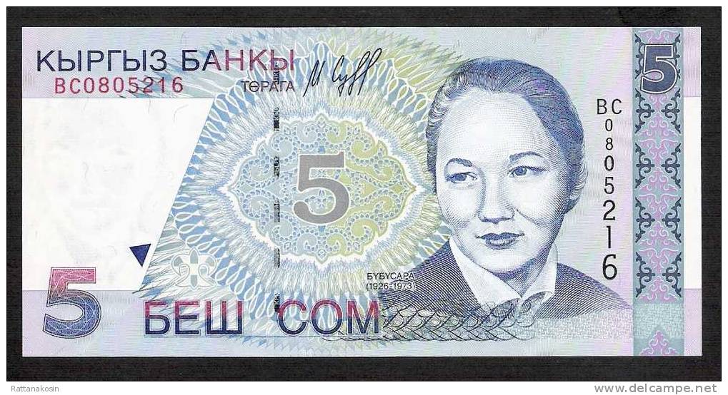 KYRGISTAN  P13   5   SUM   1997     UNC. - Kirghizistan