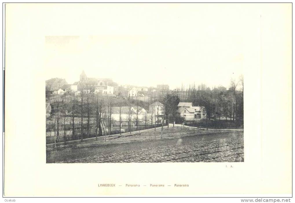 Photo - Foto LINKEBEEK  PANORAMA - Oud (voor 1900)