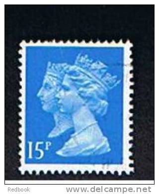 1990 GB 15p Harrison Photo Machin Stamp (SG 1467) Very Fine Used - Ref 453 - Machins