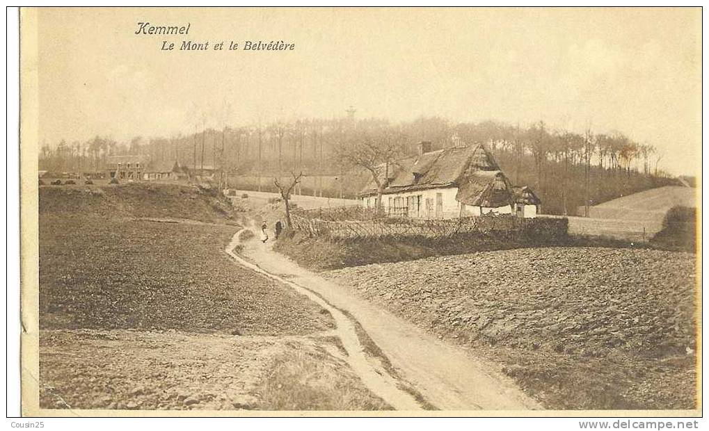 BELGIQUE - KEMMEL - Le Mont Et Le Belvédère - Edit - Heuvelland