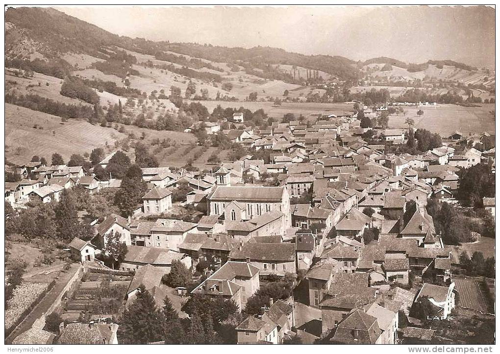 Barraux, Vue Aérienne , Ed Lapie,vers Grenoble - Barraux