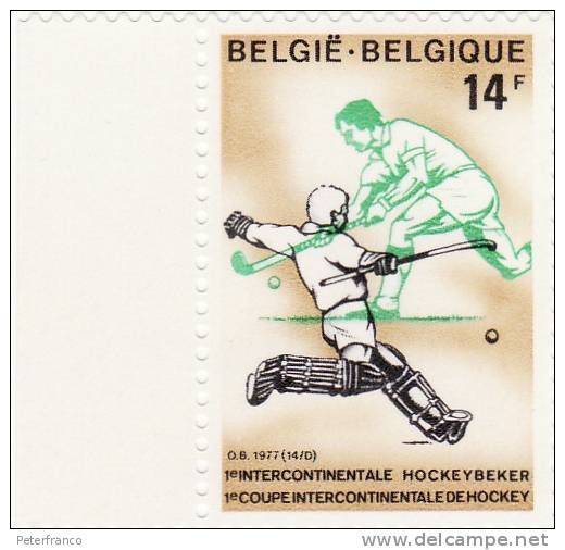 1977 Belgio - I° Coppa Intercontinentale - Hockey (sur Gazon)