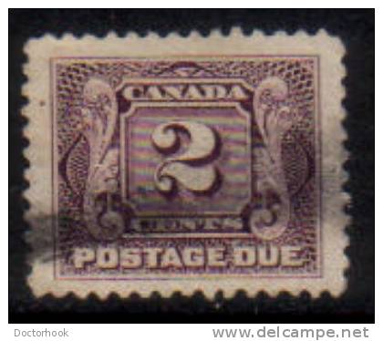 CANADA   Scott #  J 2  F-VF USED - Portomarken