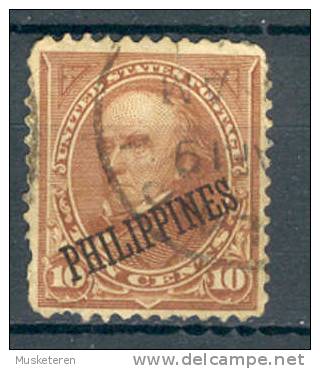 United States Possessions Philippines 1899 Mi. 214 Type I Daniel Webster Sideways & Inverted Watermark SCARCE !! - Philippinen