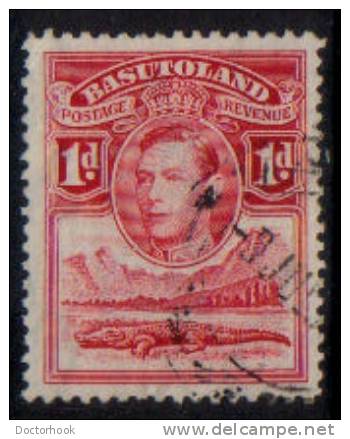 BASUTOLAND   Scott #  19  F-VF USED - 1933-1964 Kolonie Van De Kroon