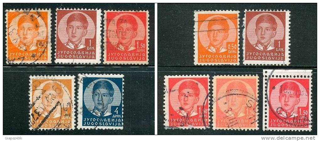 ● JUGOSLAVIA  - Regno  - 1935 - N. 278 . . .   Usati  - J200 /01 - Usados